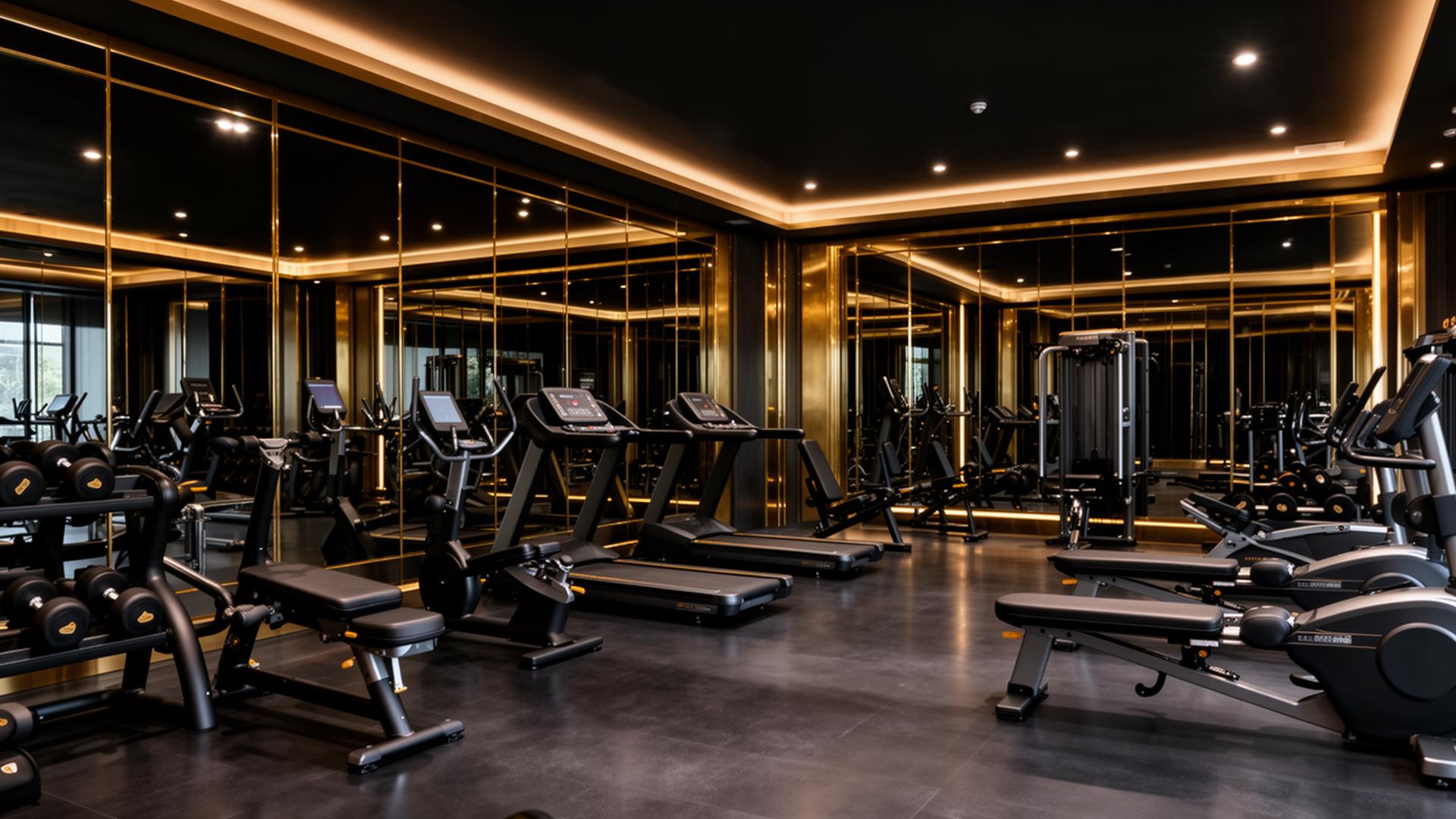 Luxury fitness centre